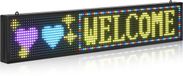 Vevor Programmeerbaar LED-Scherm met Scrollfunctie P10, Volledig In Kleur, 99 x 19cm