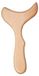 Merkloos Houten Gua Sha Massager voor Lymfedrainage