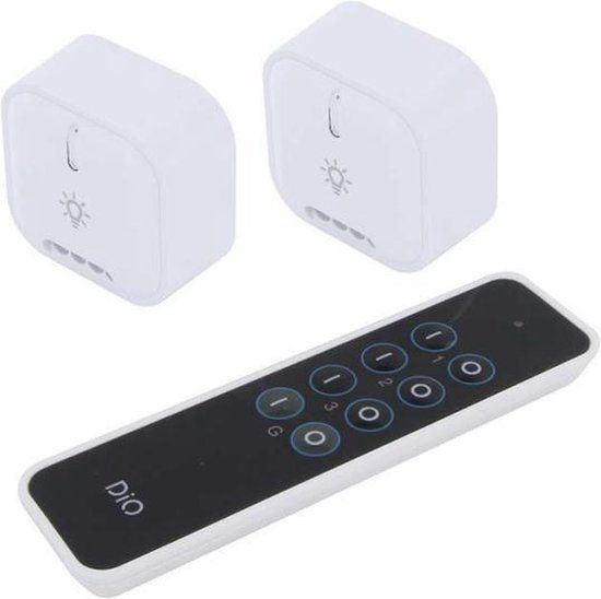DiO Smart Home Verlichtingsset - Led-lamp - E27 - Alexa & Google Assistant