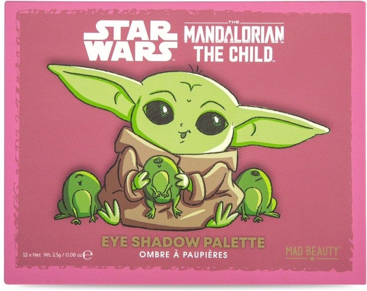 Mad Beauty x Disney - Star Wars Mandalorian The Child Palette - Oogschaduw Palette