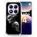 Cokitec Xiaomi Redmi Note 14 Pro 5G Drievoudig doodshoofd Versterkte hoes