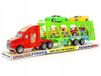 Adar Camionnette de transport avec 4 voitures - Jouets Camion
