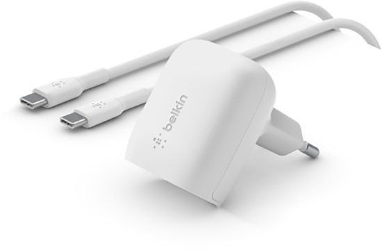 Belkin WCA006VF1MWH-B6 oplader voor mobiele apparatuur Smartphone Wit AC Snel opladen Binnen