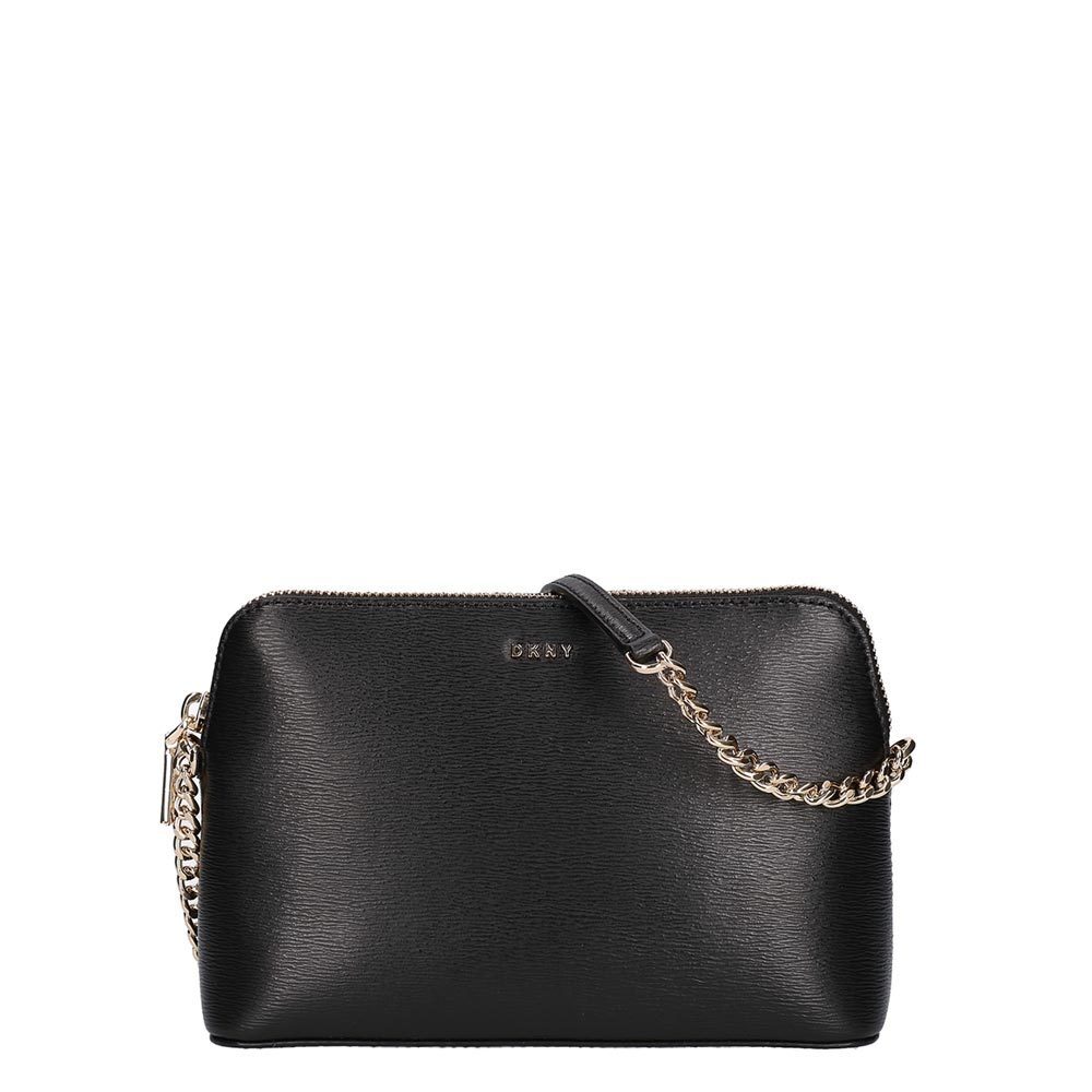 DKNY Bryant Dome Crossbody black / gold Zwart