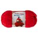 Knit Me Amigurumi Fluwelen chenillegaren, grof garen om te haken, 50 g/55 m, superzacht polyester voor teddy's, pluche speelgoed en dekens, EN71-3 en Oeko-Tex gecertificeerd, 5,5 mm haak (rood)