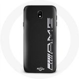 Maniacase Etui voor Samsung Galaxy J5 2017 Amg Logo Carbon Textuur