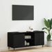 Prolenta Maison Exclusive Meuble TV exclusif - Dimensions : 104 x 35 x 50 cm - Couleur : Noir imitation chêne - Matériau : Panneau de particules