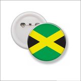 MC Living KadoExpress Button Met Speld 58 MM - Vlag Jamaica