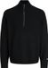 Jack & Jones Trui Jornorrebro Knit Half Zip Sn 12282749 Black Mannen Maat S