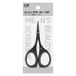 KAI Ciseaux à sourcils en titane noir 1 pc