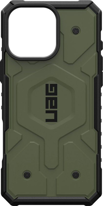 Urban Armor Gear UAG Pathfinder Mag Case voor iPhone 16 Pro Max - Olive Green