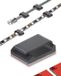 Unyqoos® Clips de câble auto-adhésives, 100 pièces, Noir