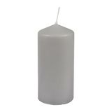 Homea 6bpc001mb geurkaars cilindrische paraffine, grijs (MUSC BLANC), 6,5 x 6,5 x 14 cm