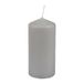 Homea 6bpc001mb geurkaars cilindrische paraffine, grijs (MUSC BLANC), 6,5 x 6,5 x 14 cm