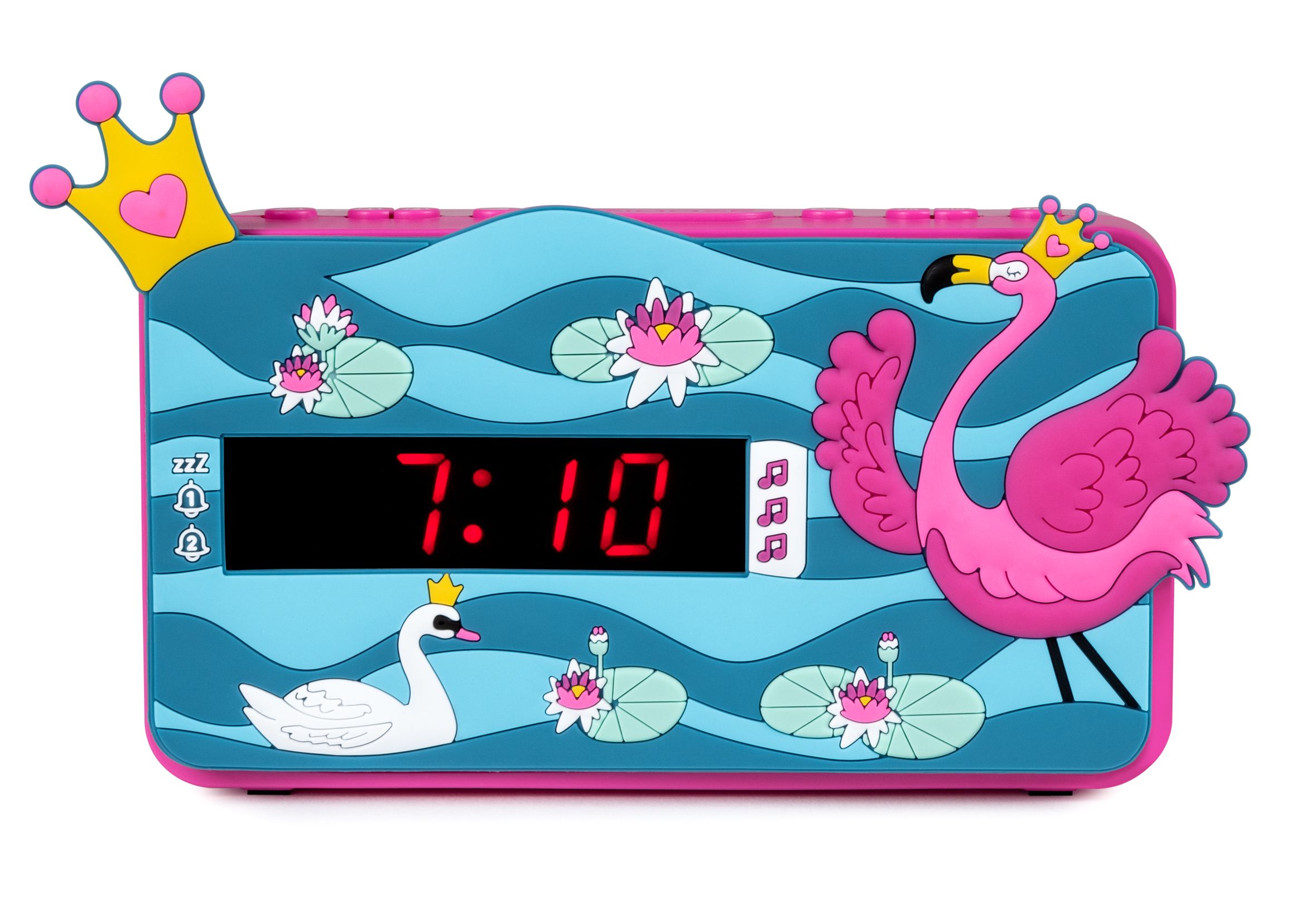 Bigben Interactive R15 Princess Klok - Analog - FM - Multicolour
