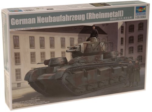 Trumpeter 05528 Modelbouwpakket Duits nieuwbouwvoertuig (rijnmetaal)