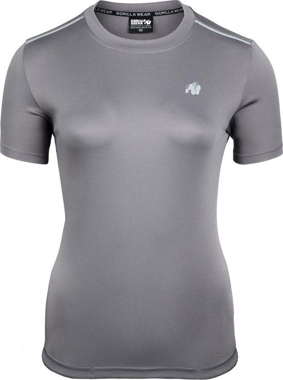 Gorilla Wear Mokena T-shirt - Grijs - S - Dames