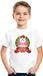 Bellatio Decorations Shoppartners Bv Kerst t-shirt voor kinderen met eenhoorn print - voor jongens en meisjes - wit 122/128