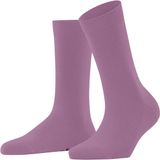 FALKE Family eenkleurig katoen sokken dames roze - maat 39-42