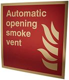 Automatische opening rookkanaal