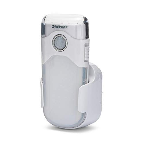 VELAMP Led-zaklamp, multifunctioneel, nachtlampje, anti-black-out, 40 lumen, oplaadbaar