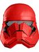 Rubie's Official Disney Star Wars Ep 9, Red Stormtrooper Half Gezichtsmasker, één maat voor volwassenen