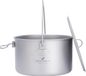Pot de camping en titane 1,95 L sans marque