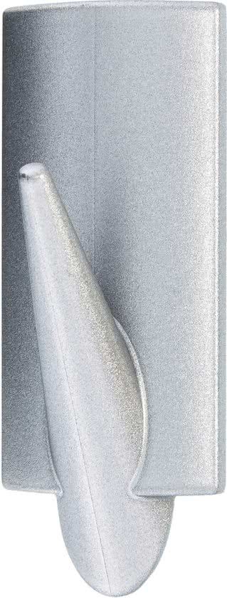 Tesa Powerstrips Haken Trend Large - Chroom - 2 Stuks