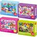 Panda Puzzle enfant Puzzle d'apprentissage Princesse licorne - 48 x 34 cm - Dès 3 ans - Couleurs vives - Pour tout-petits et enfants d'âge préscolaire
