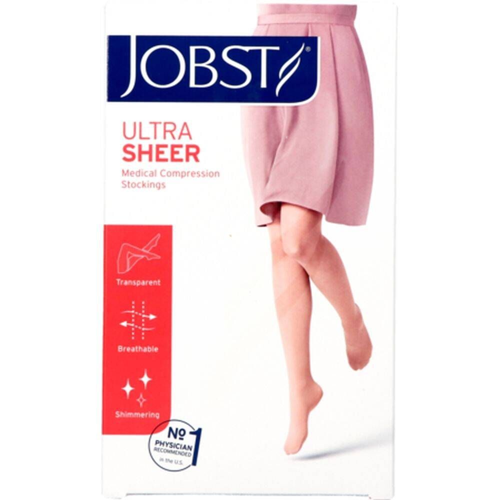 Jobst® Jobst® Ultrasheer Kniekous Klasse 1 Ad Regular Softfit Natuur Medium 1 paar kousen