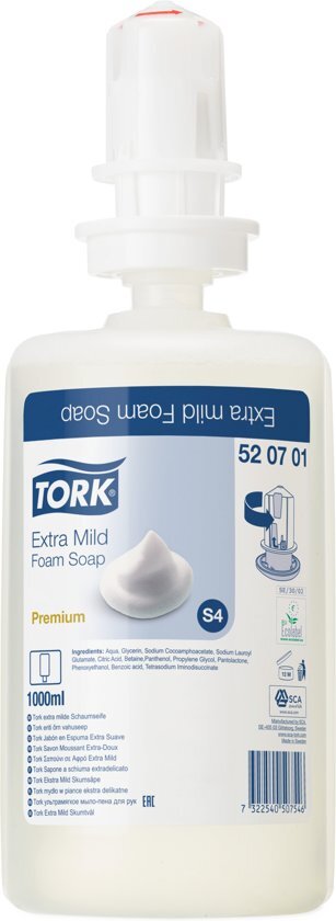 Tork Schuimzeep Mild geurloos 6 stuks à 1 l