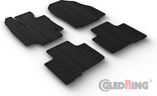 Gledring Rubbermatten Toyota Highlander 2021- (4-delig)