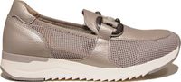 Caprice 9-24536-42 Grijs Lage Sneakers Vrouwen Leer Glitter