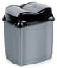 Poubelle intelligente - Plastique - 5 litre - Gris