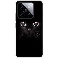 Xiaomi 14 Cat Eyes Siliconen Hoesje