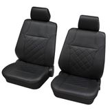 PETEX Stoelbekleding Universal Arizona zwart voorstoel set 4-delig autostoelhoes maat SAB 2