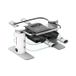 LAGRANGE 79401 Raclette 4 personnes 500 W Gris, Transparent, Blanc