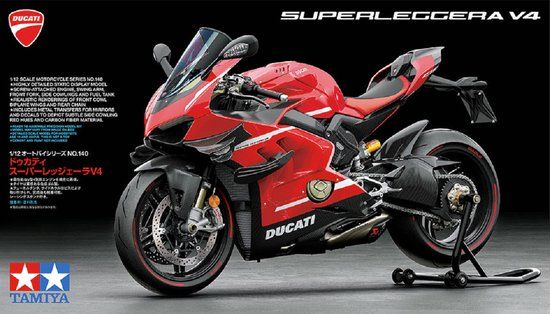 Tamiya 14140 Ducati Superleggera V4 1:12 Modelbouw