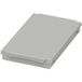 Phoenix Contact BC 71,6 DKL R KMGY boîtier pour rail DIN couvercle 45 x 71,6 x 8 Polycarbonate Gris clair 1 pièce(s)