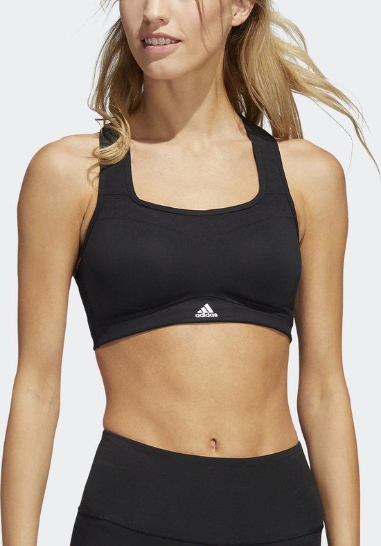 adidas TLRD Impact Training High-Support Sport BH - Dames - Zwart - L