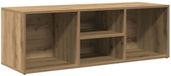 vidaXL Schoenenopbergbank 102x35x35 cm bewerkt hout artisanaal eiken