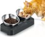 PewinGo Kattenbak met roestvrijstalen, antislip siliconenmat