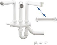 Blanco Afloopverbinding universeel incl. reukafsluiter