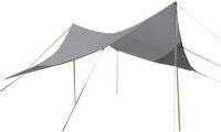 Bo-Camp Tarp - Travel Ruit - 4-hoekig - 3x3 Meter - Grijs