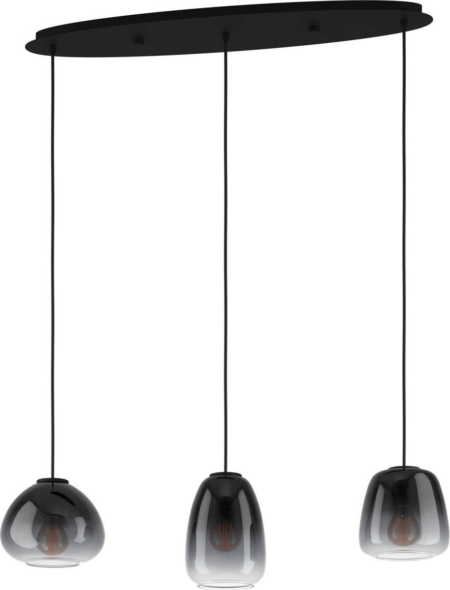 EGLO Aguilares Hanglamp - E27 - 84 cm - Zwart