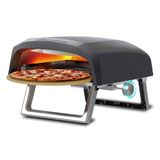 MasterPRO Napoli Draagbare gas-draaide-pizzaoven