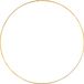 Amscan Gouden ring - 35 cm