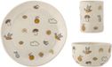 Bloomingville Mini serviesset Agnes (set van 3) Wit