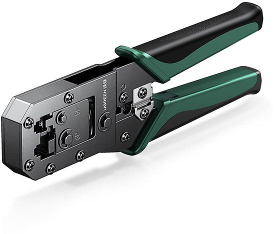 Ugreen NW136 Serie - RJ45 Krimptang - Groen - Koolstofstaal - Ergonomisch Ontwerp