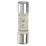 Legrand 013301 type G industriële cartridge, cilindrisch, zonder controlelampje, 10 mm x 38 mm, 1 A